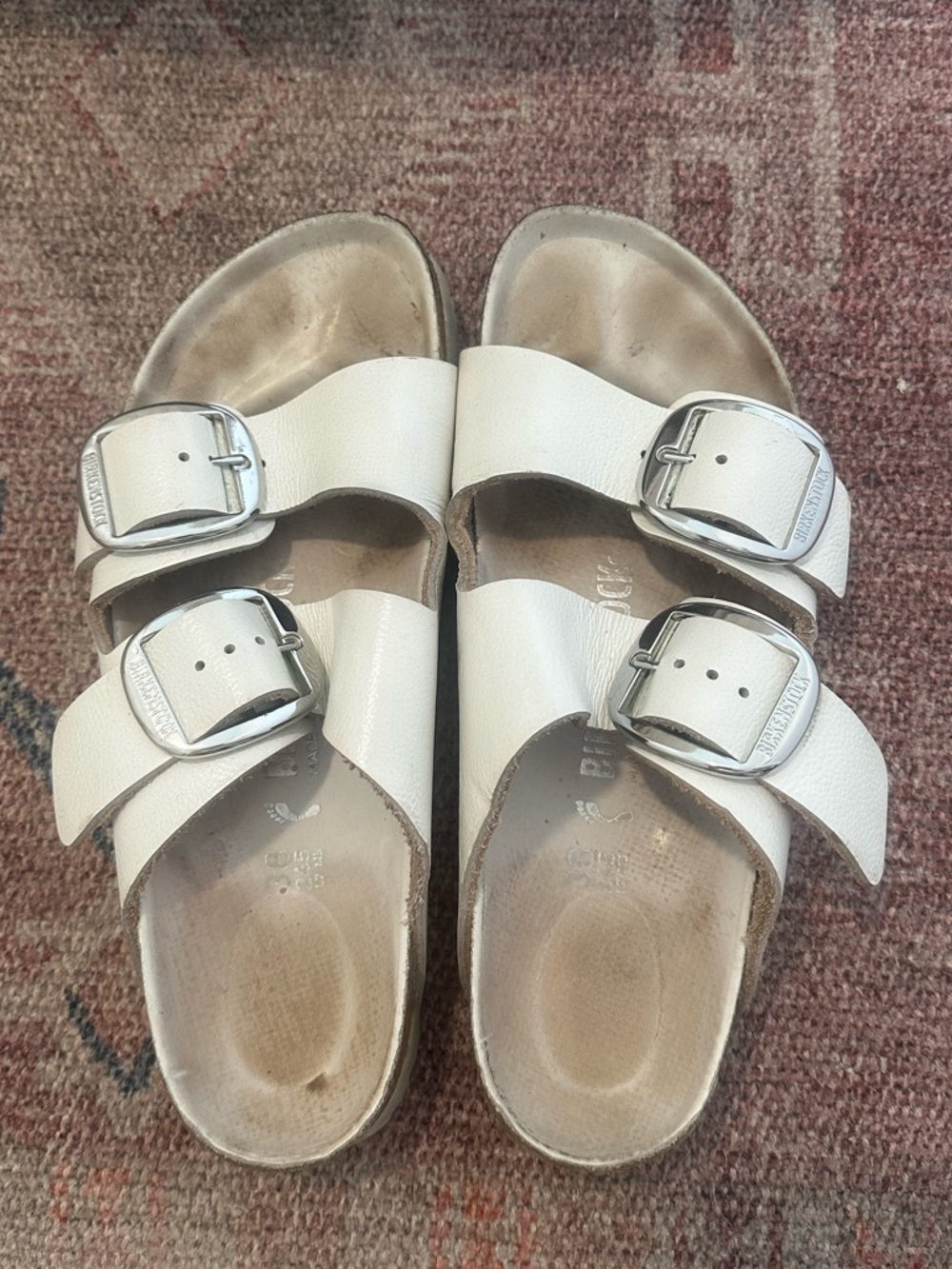 Birkenstock- Arizona Big Buckle, white
